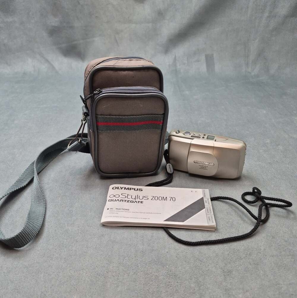 Olympus Infinity Stylus Zoom 70 Quartz Date Weatherproof Camera Tested